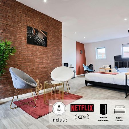 Ng Suitehome - Lille I Roubaix Centre I Grand Place - Balneo - Netflix - Wifi Exterior photo